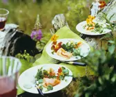Kressesalat mit Lachs