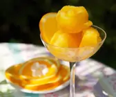 Orangensorbet