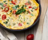 Omelette mit Zucchini