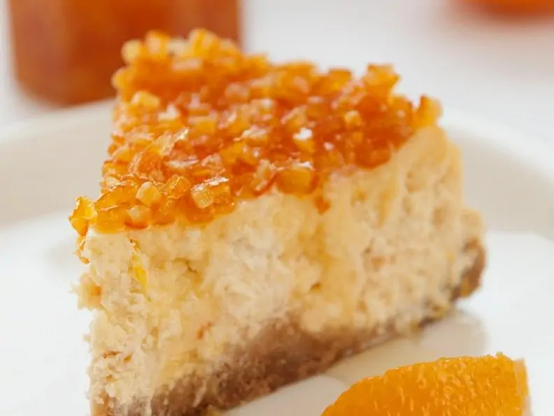 Orangen-Käsekuchen