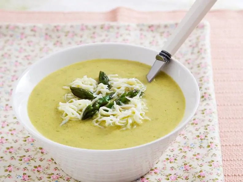 Kalte Spargelsuppe aus dem Dampdrucktopf