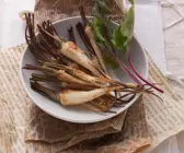 Gegrillte Petersilienwurzeln