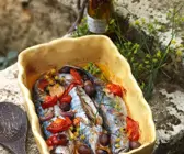 Makrelen mit Tomaten
