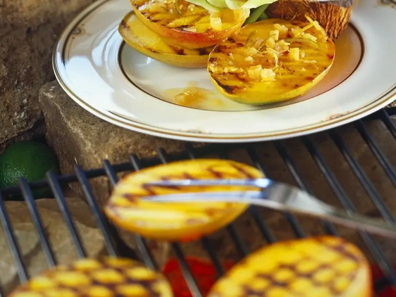 Mango vom Grill