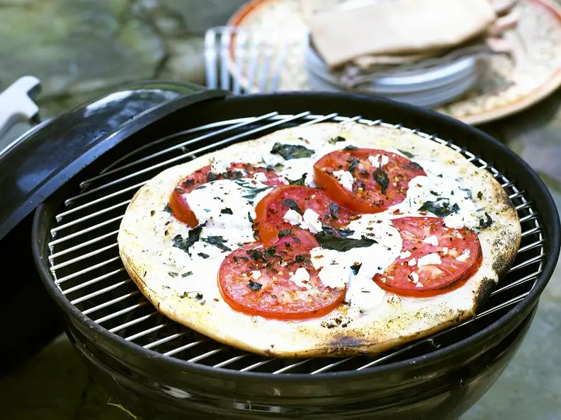 Pizza vom Grill