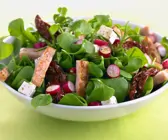 Salat mit Hähnchen