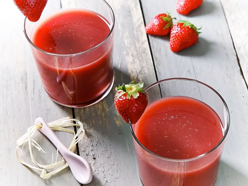 Erdbeersaft