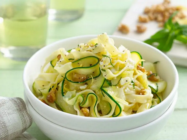 Nudeln mit Zucchini