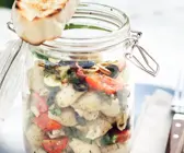 Mediterraner Muschelnudelsalat