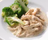 Hähnchenbrust mit Senfsauce