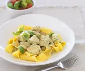 Nudeln mit Hähnchenbrust