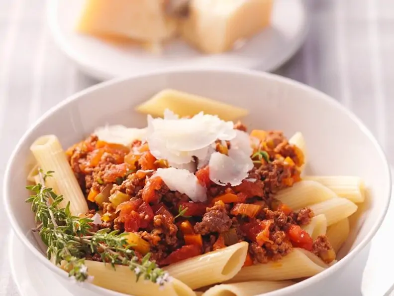 Pasta mit Hack