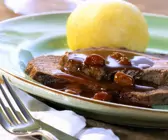 Rheinischer Sauerbraten mit Klößen