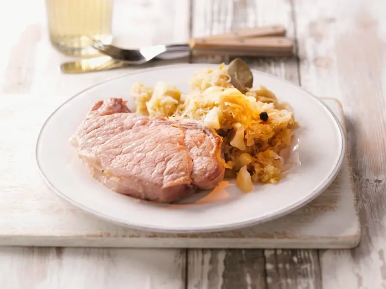 Kasseler und Sauerkraut
