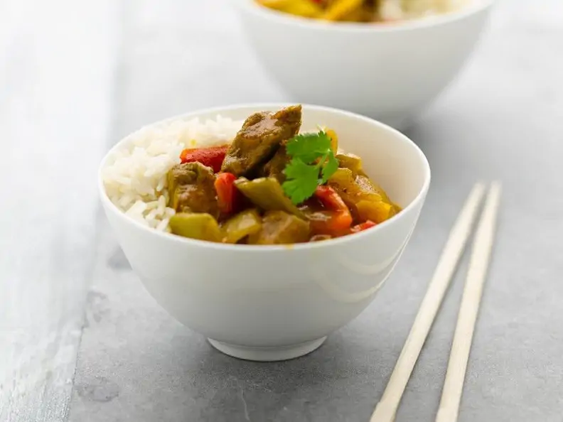 Rindfleischcurry aus Malaysia