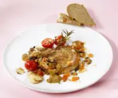 Kalb mit Senfsauce