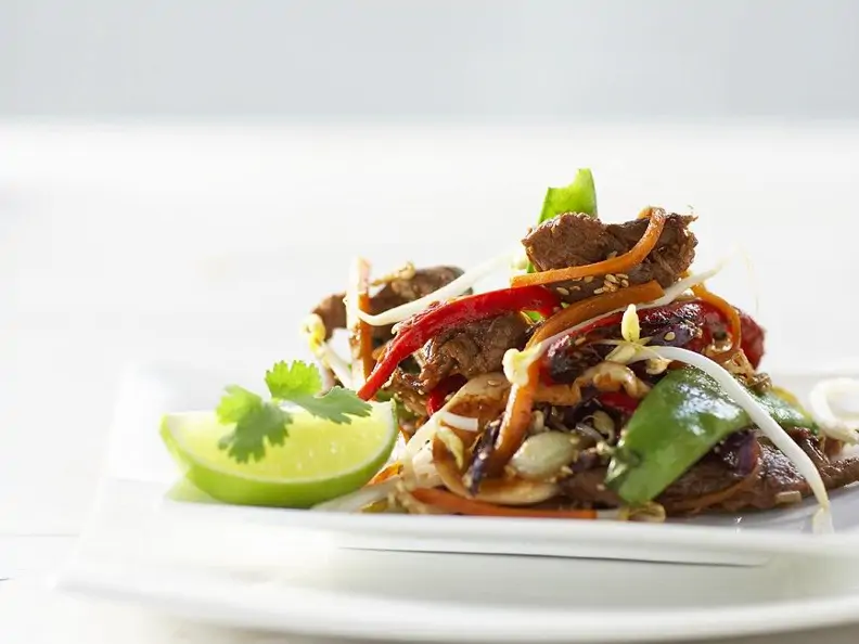 Rind mit Gemüse (Asien)