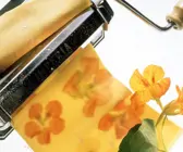 Nudeln herstellen mit Kapuzinerkresse