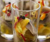 Matjes mit Frucht