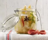 Weißen Spargel einlegen