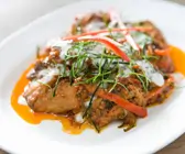 Rotes Fischcurry