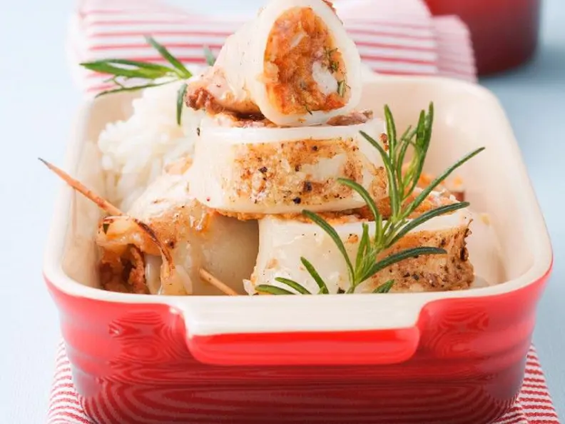 Gefüllte Calamari aus Italien