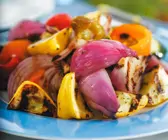 Mediterraner Grillgemüse-Salat