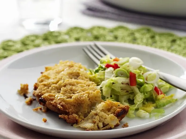Auflauf mit Kichererbsen