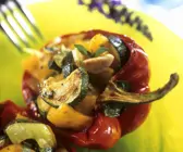 Gefüllte Paprika mit Gemüse