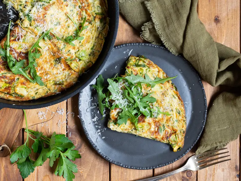 Lauchfrittata