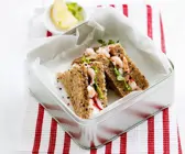 Krabben-Sandwich