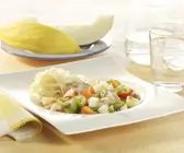 Hähnchen süß-sauer zu Tagliatelle