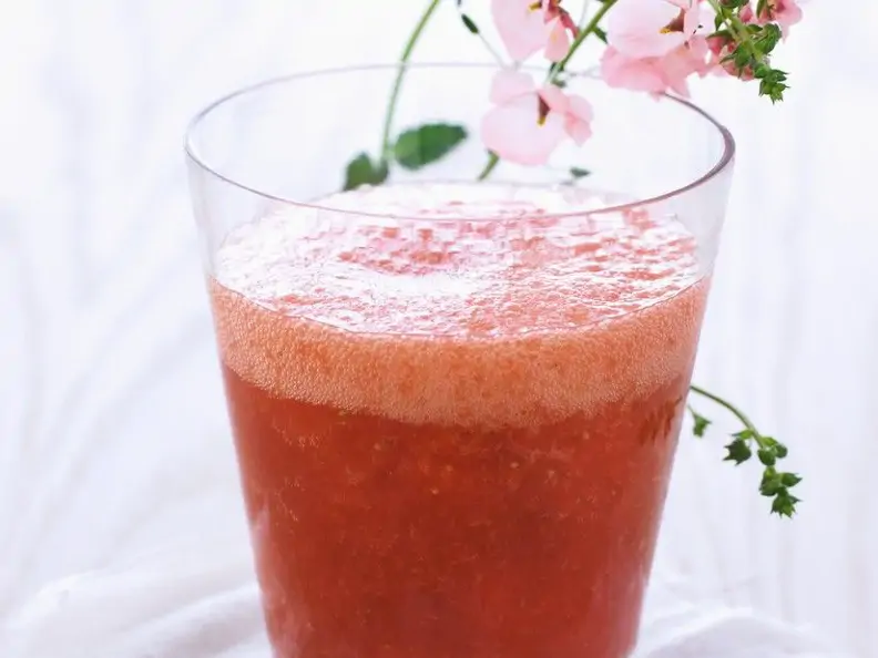 Drink mit Blutorange