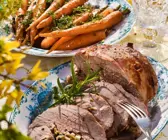 Lammbraten gefüllt