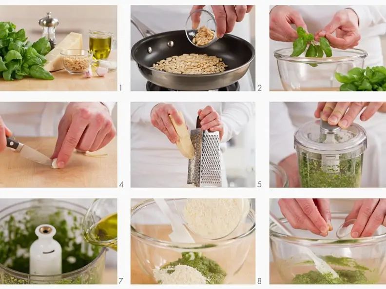 Pesto herstellen