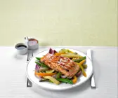 Marinierter Lachs vom Grill