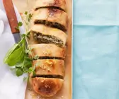 Quark-Kräuter-Strudel