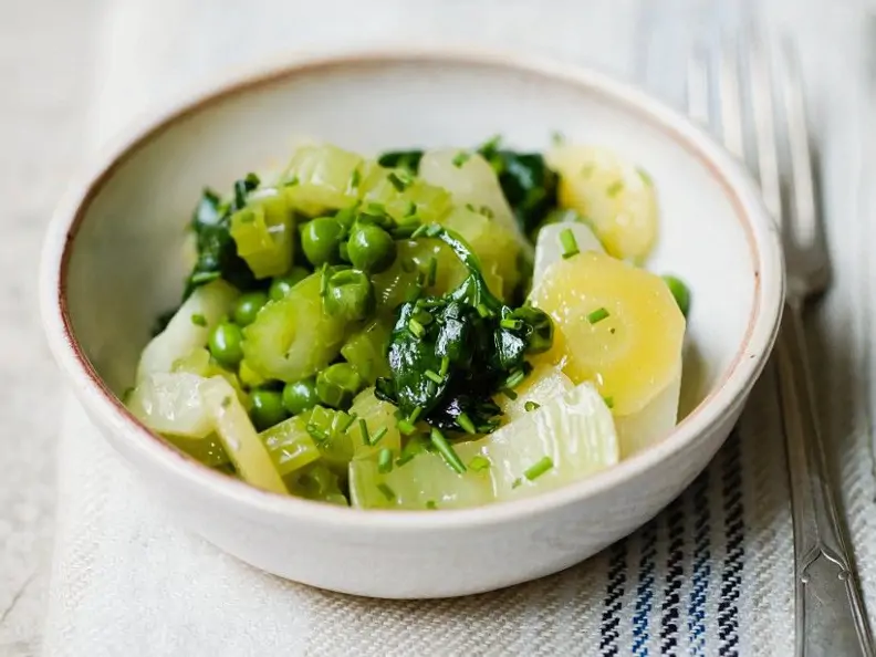 Gemüse mit Butter
