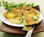 Tortilla mit Kräutern