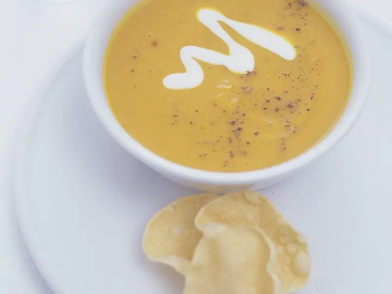 Cremige Senfsuppe