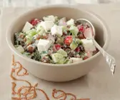 Radieserl-Gurkensalat mit Quark