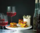 Tortilla mit Kartoffeln und spanischer Wurst