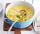 Gemüse-Hackfleisch-Suppe