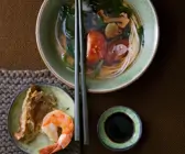 Thailändische Garnelensuppe