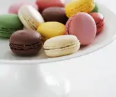 Verschiedene Macarons