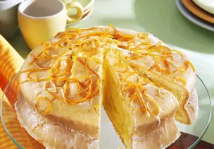 Kuchen mit Eierlikör