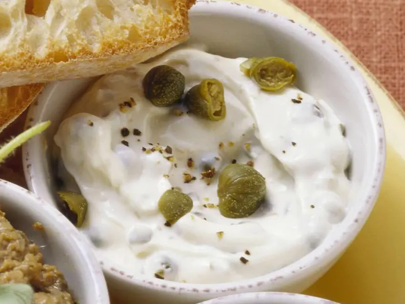 Kaperncreme mit Ricotta und Mascarpone