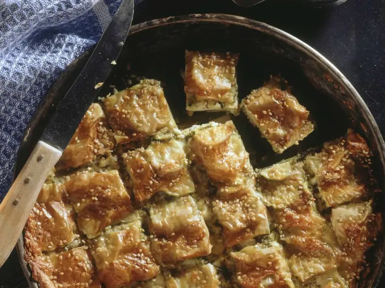 Gemüsepastete und kleine Pasteten aus Kreta