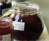 Marmelade aus Erdbeeren