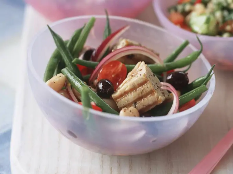Bohnensalat mit Thunfisch